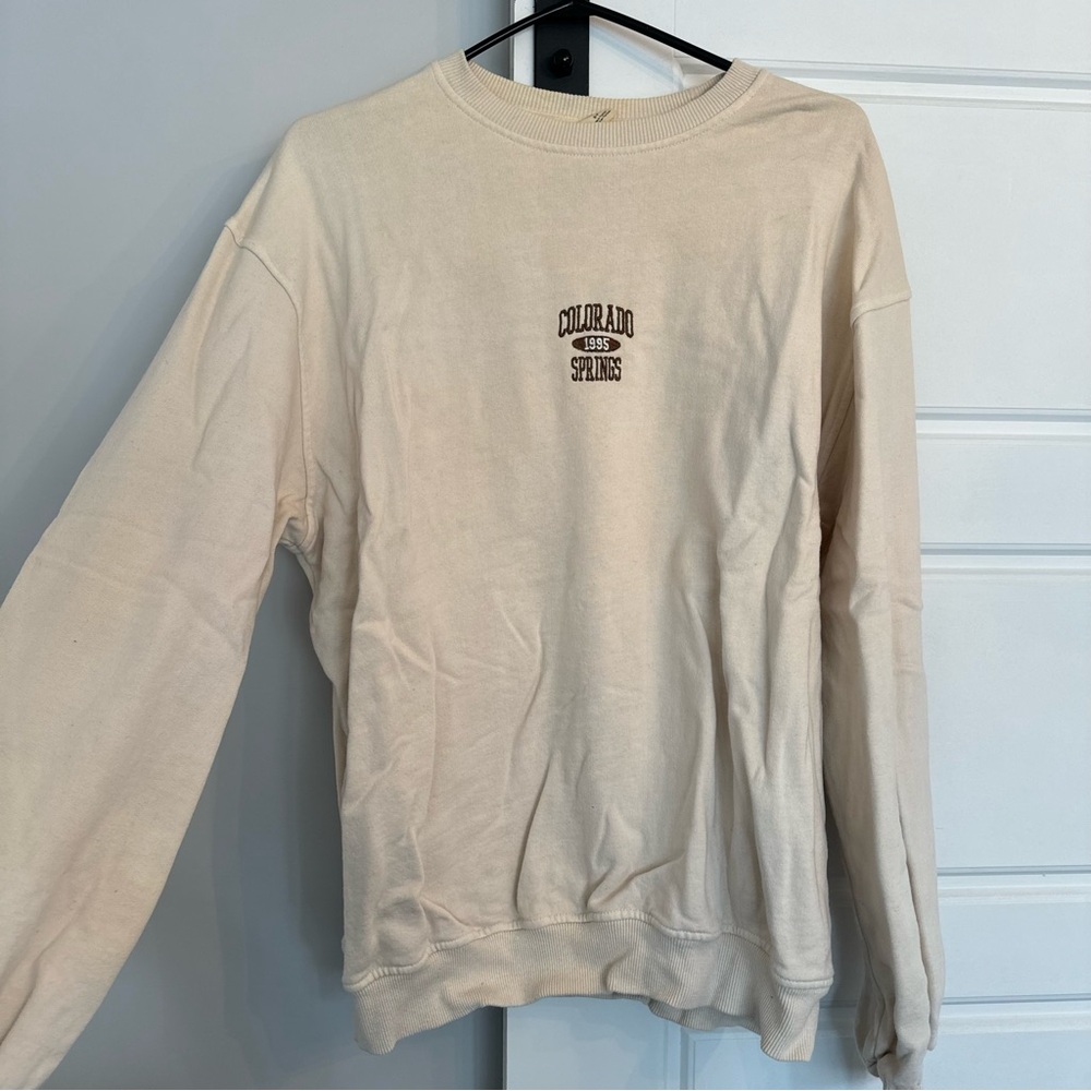 Colorado Springs Cream Sweater